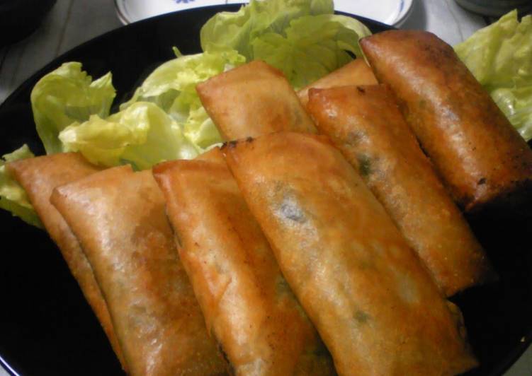 Step-by-Step Guide to Make Quick Spring Rolls with Lots of Cellophane Noodles