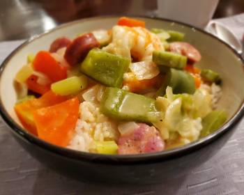 Fresh, Making Recipe Shrimp and Sausage Gumbo Practical Delicious