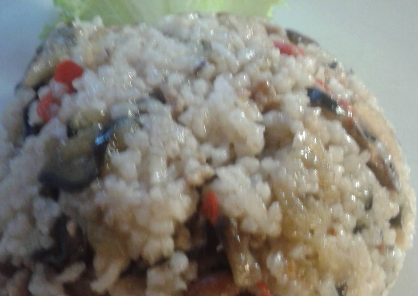 eggplants fry rice