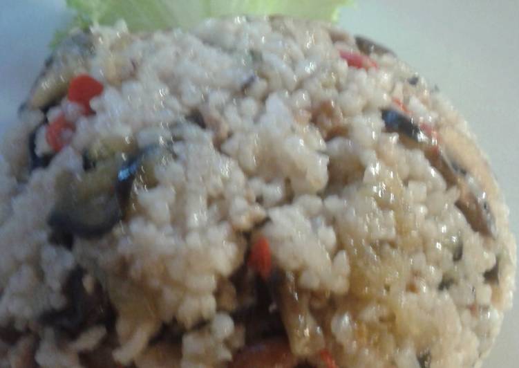 eggplants fry rice