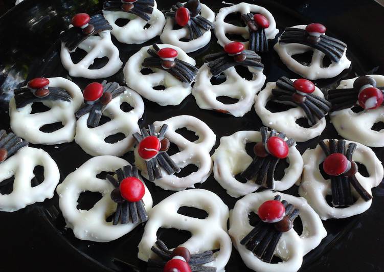 Recipe of Award-winning Ladybirds Spider Pretzels