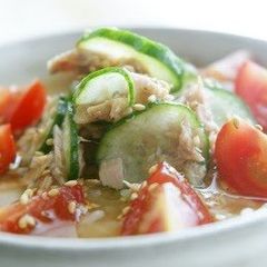 Perfect When the Weather's Hot! Spicy Chilled Miso Soup A picture of Perfect When the Weather's Hot! Spicy Chilled Miso Soup.