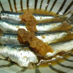 A picture of Simmered Sardines with Umeboshi.