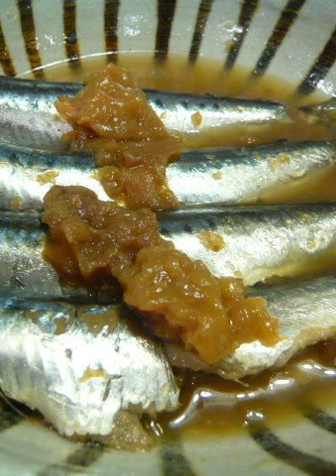A picture of Simmered Sardines with Umeboshi.