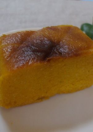 A picture of No Oil! The Ultimate Kabocha and Okara Cake.