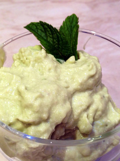 A picture of Avocado And Tequila Ice Cream.