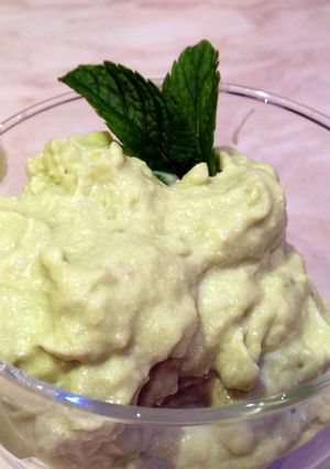 A picture of Avocado And Tequila Ice Cream.