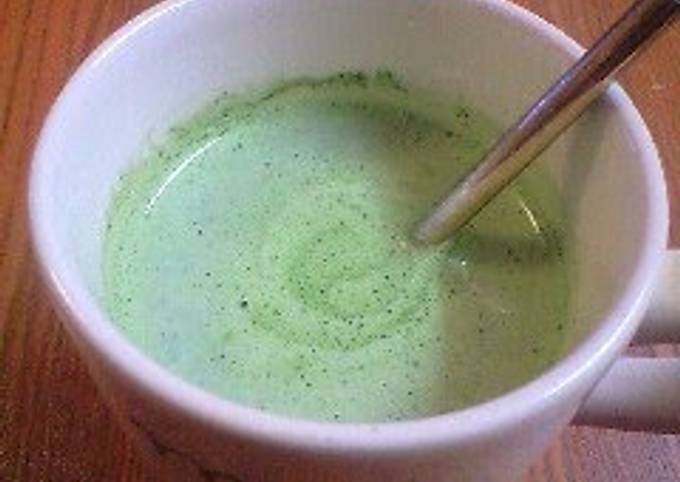 Recipe of Favorite The Flavor of Starbucks! Matcha Tea Latte