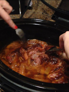 A picture of Dr. Pepper Pulled Pork.