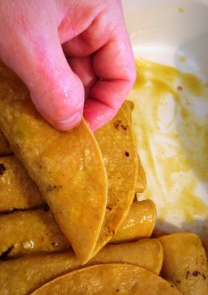 A picture of Build Your Own Enchiladas.