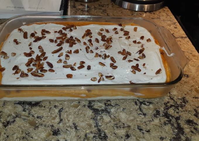 Recipe of Homemade Pumpkin Delight Dessert