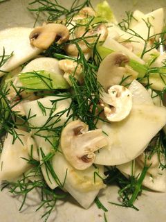 A picture of Fennel and Turnip Salad.