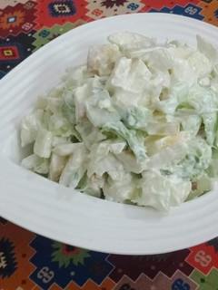 A picture of Apple & cabbage salad.