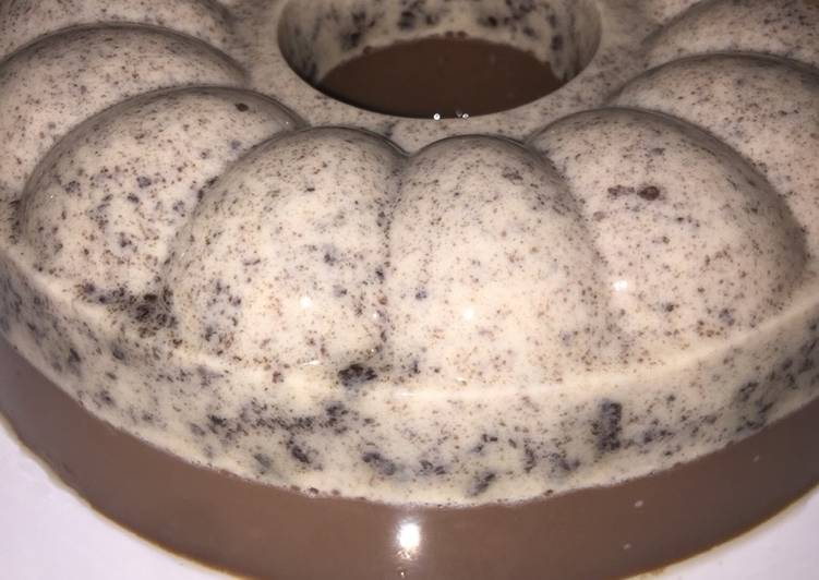 Oreo Milo Pudding