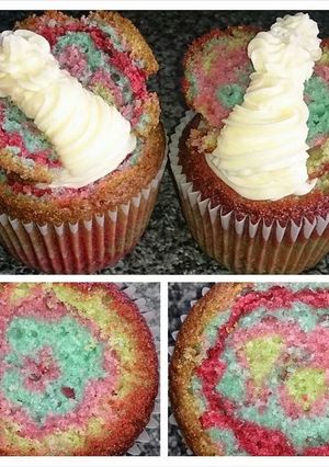 A picture of Butterfly cupcakes.