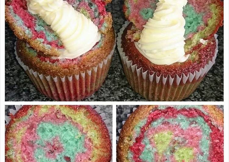 Steps to Make Homemade Butterfly cupcakes