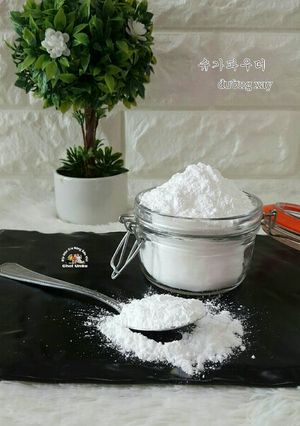 Hình của món Đường xay 슈가파우더.