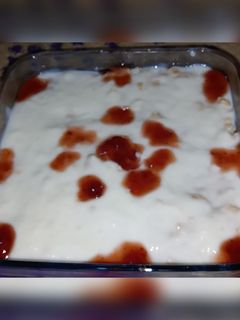 صورة لوصفة جيلي بالمهلبية والبسكويت 😋