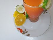 A picture of mixed fruit juice