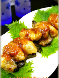 A picture of Butter Sautéed Oysters with Oyster Sauce.