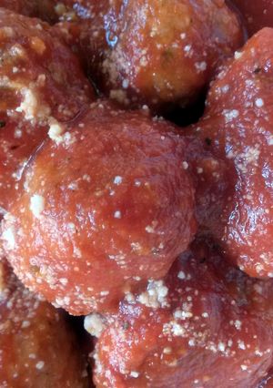 A picture of Mmmm Meatballs...simple and delicious Italian Meatballs.