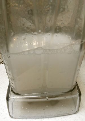 A picture of Homemade Rice Milk.