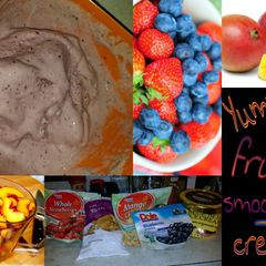 KJ Yummy Fruit Smoothie Cream A picture of KJ Yummy Fruit Smoothie Cream.