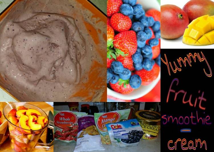 KJ Yummy Fruit Smoothie Cream