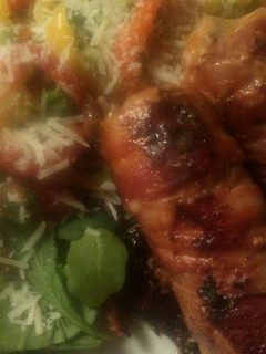A picture of Bacon Wrapped Stuffed Sausages.