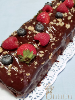 Una foto de Pastel de chocolate sin harinas ni azúcar