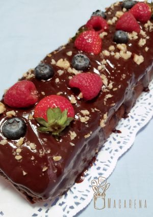 Una foto de Pastel de chocolate sin harinas ni azúcar