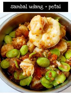 Foto resep Sambal udang + petai