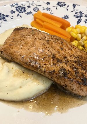 Foto resep Garlic Butter Salmon