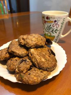 巧克力口味燕麥堅果軟餅乾 的食譜成品照片