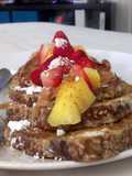 Protein Strawberry Mango French Toast