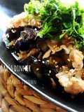 Ginger Pork and Eggplant with Plenty of Shiso