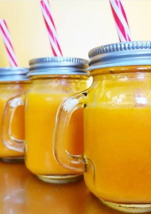 Une photo de Soupe potimarron et patate douce