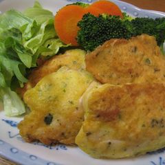 A picture of Tender Chicken Breast and Cheese Picatta.
