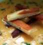 Simple Way Make Recipe Sig&#39;s Onion and Sweet Potato Soup with Halloumi Chips that is Can Pamper Your Tongue, Perfect}