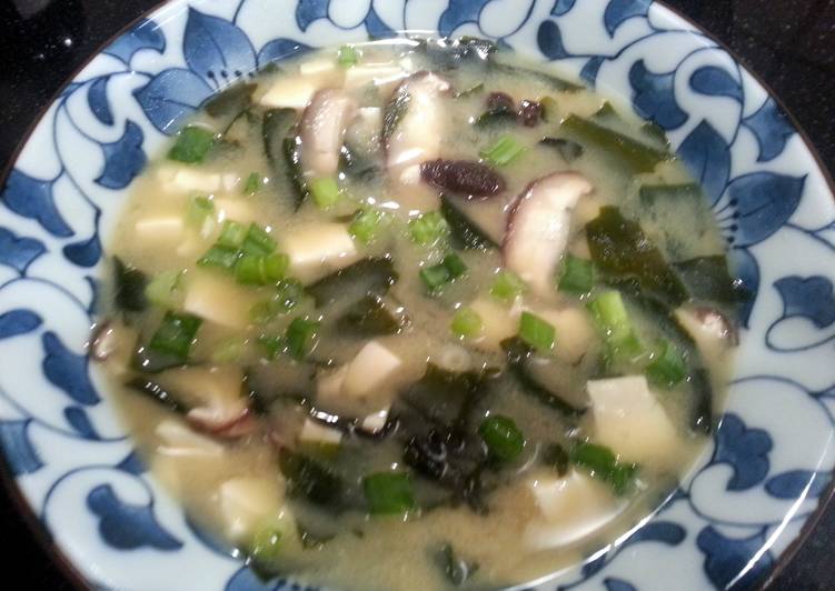 Miso Soup.....Traditional Japanese Homemade Soup