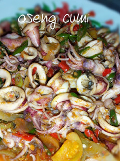 Foto resep Oseng cumi extra pedas