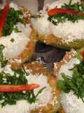 Chayota rellena