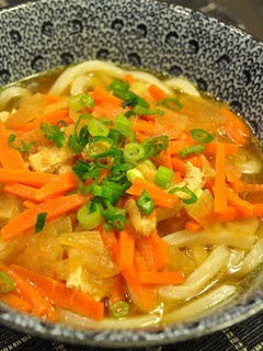 A picture of Shippoku Udon: A Speciality of the Sanuki Region.