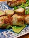 Salty Tsukune (Chicken Patties) with Japanese Leeks