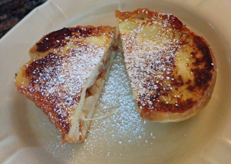 Steps to Make Homemade Pear &amp; Havarti French Toast