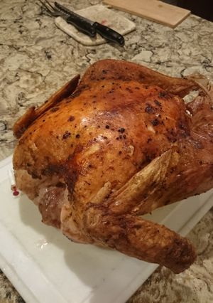 A picture of Tom's Turkey.