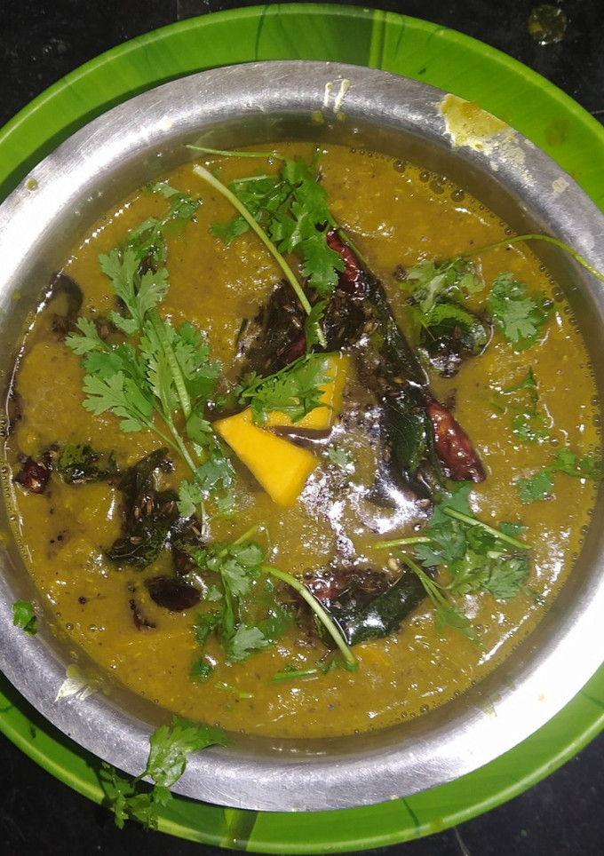 செட்டிநாடு மஞ்சள் பூசணிக்காய் சாம்பார் (Chettinad Manjal poosani kaai Sambar REcipe in TAmil) செய்முறை முக்கிய புகைப்படம்