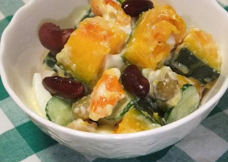 Simple Way to Make Speedy Rich Kabocha Squash Salad