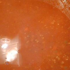 A picture of My dads home made chili.