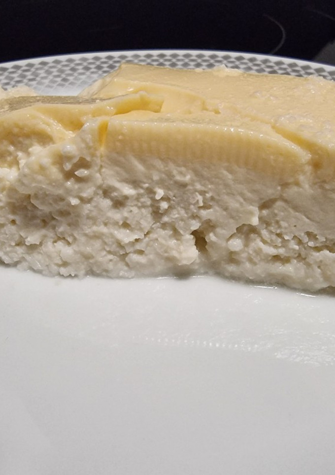 Una foto de Flan de coco saludable